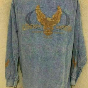 Men’s Harley-Davidson El Paso Texas Tie Dye Logo Long Sleeve T Shirt - Size L